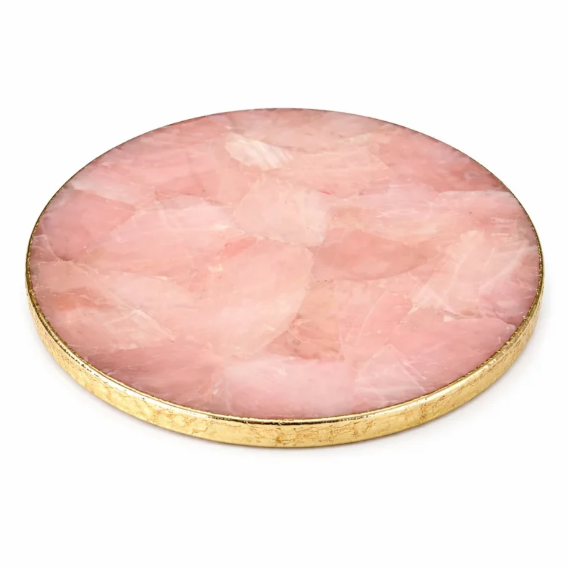 Rose Quartz Lazy Susan