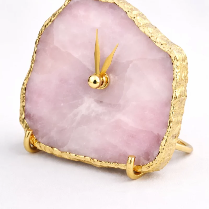 agate clock for home decore