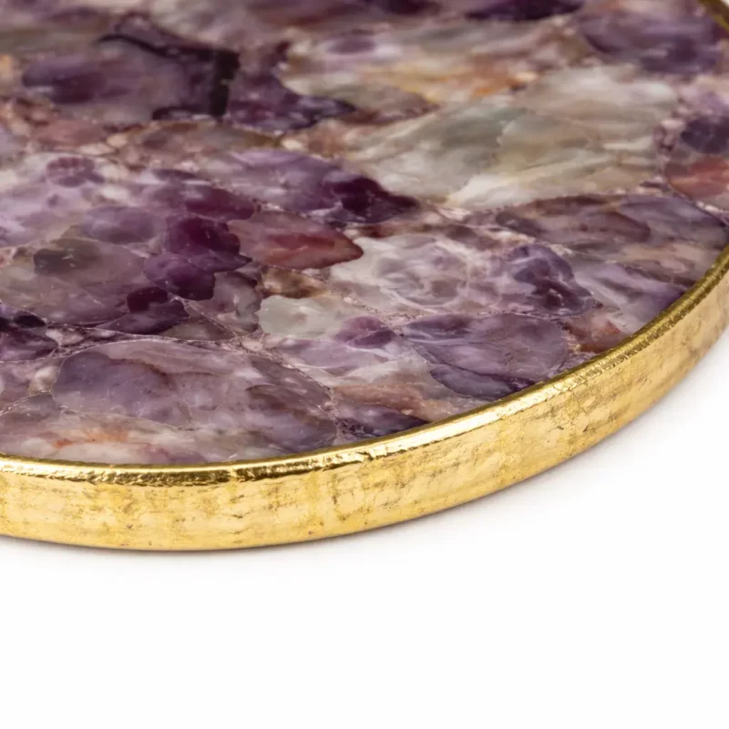 amethyst lazy susan