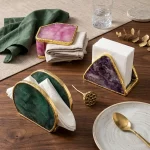 Agate Napkin Holders