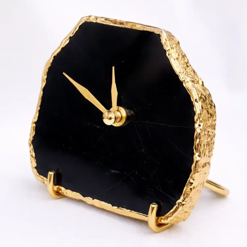 Black Agate clock