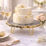 Agate Cake Stand