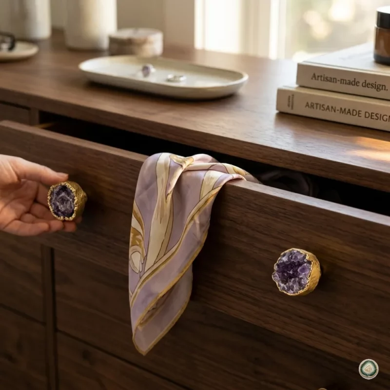 raw amethyst knob4 2 - Christmas Decoration | Stonerie